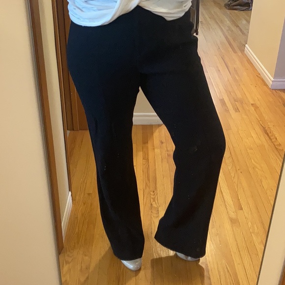 Brian Bailey 100% Wool Lined Dress Pants (Black) - Picture 2 of 16